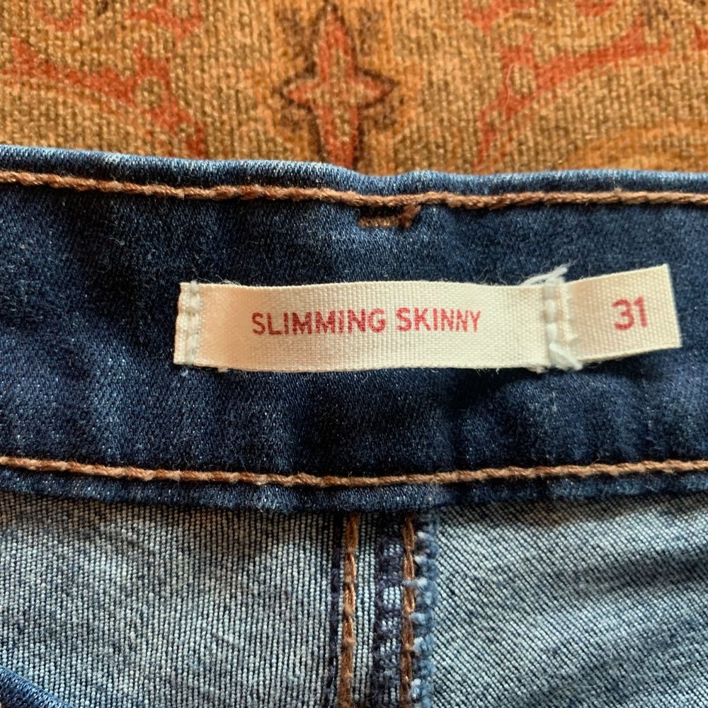 Levi's Hi-Rise Skinny Slimming Jeans